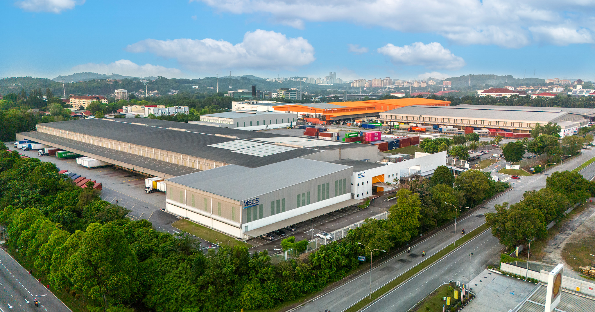 MSCSM logistics facility and container yard